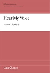 Hear My Voice SATB choral sheet music cover